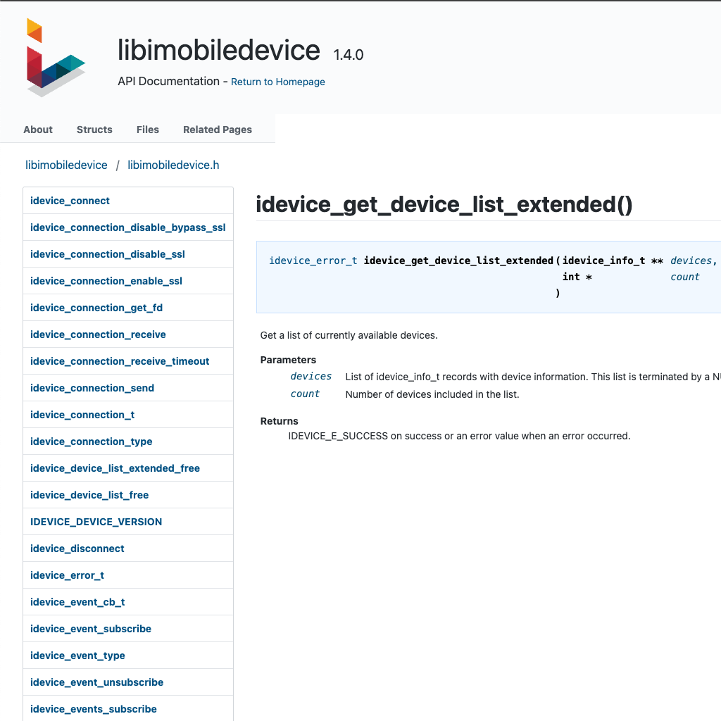 Updated Documentation